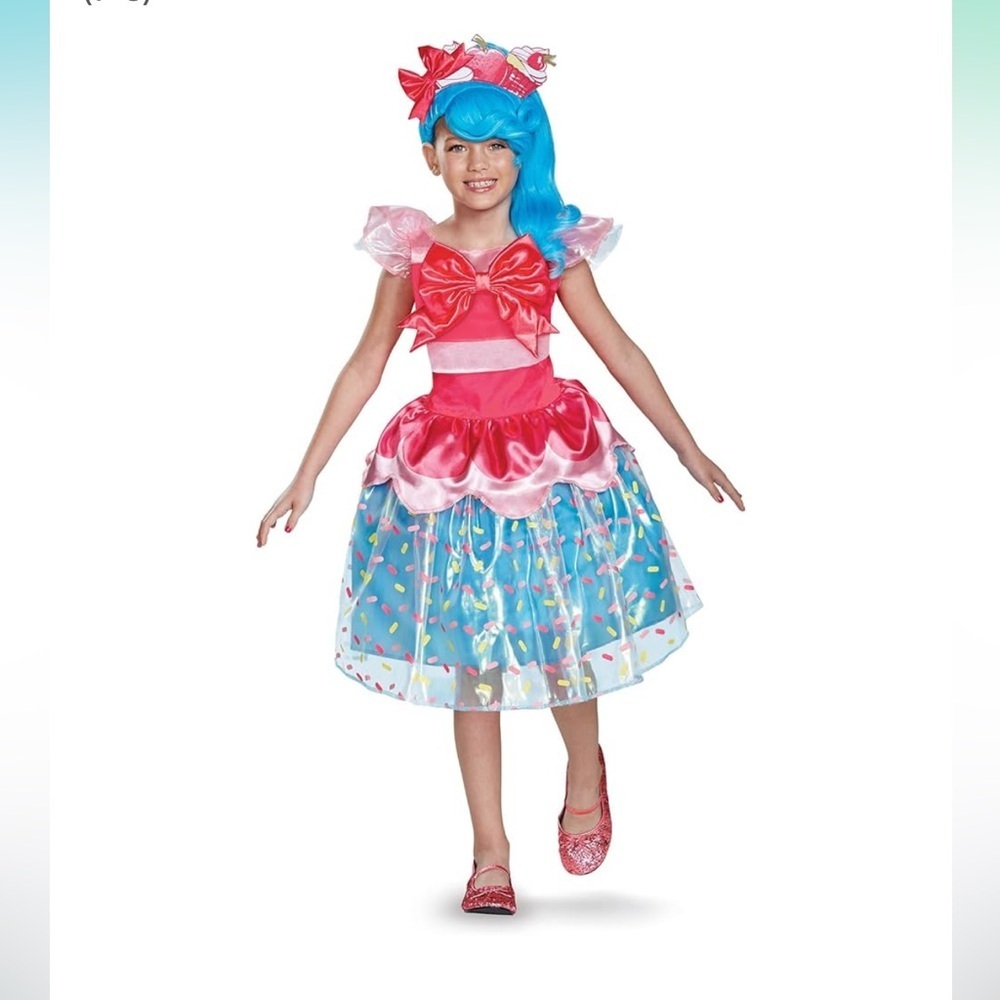 NEW Shopkins Jessicake Kids Costume size small - size 4T-6T